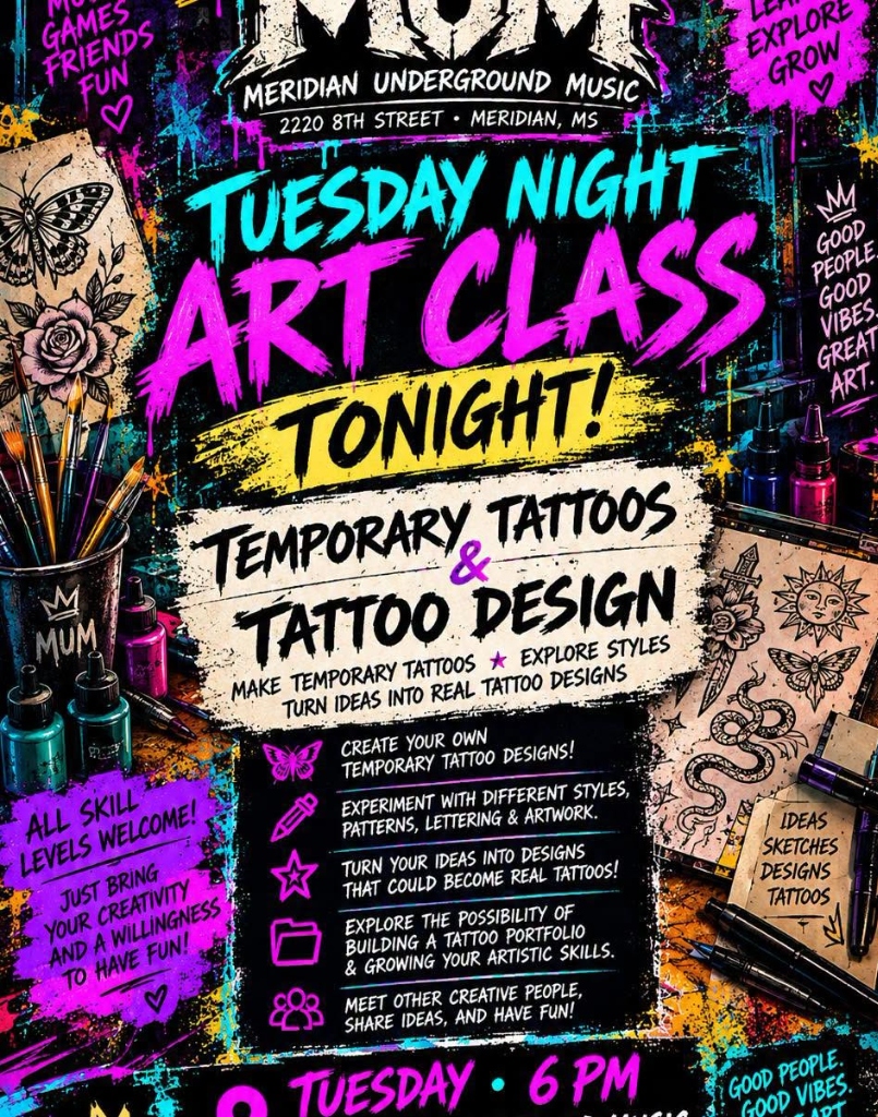 Free Art Classes at MUM