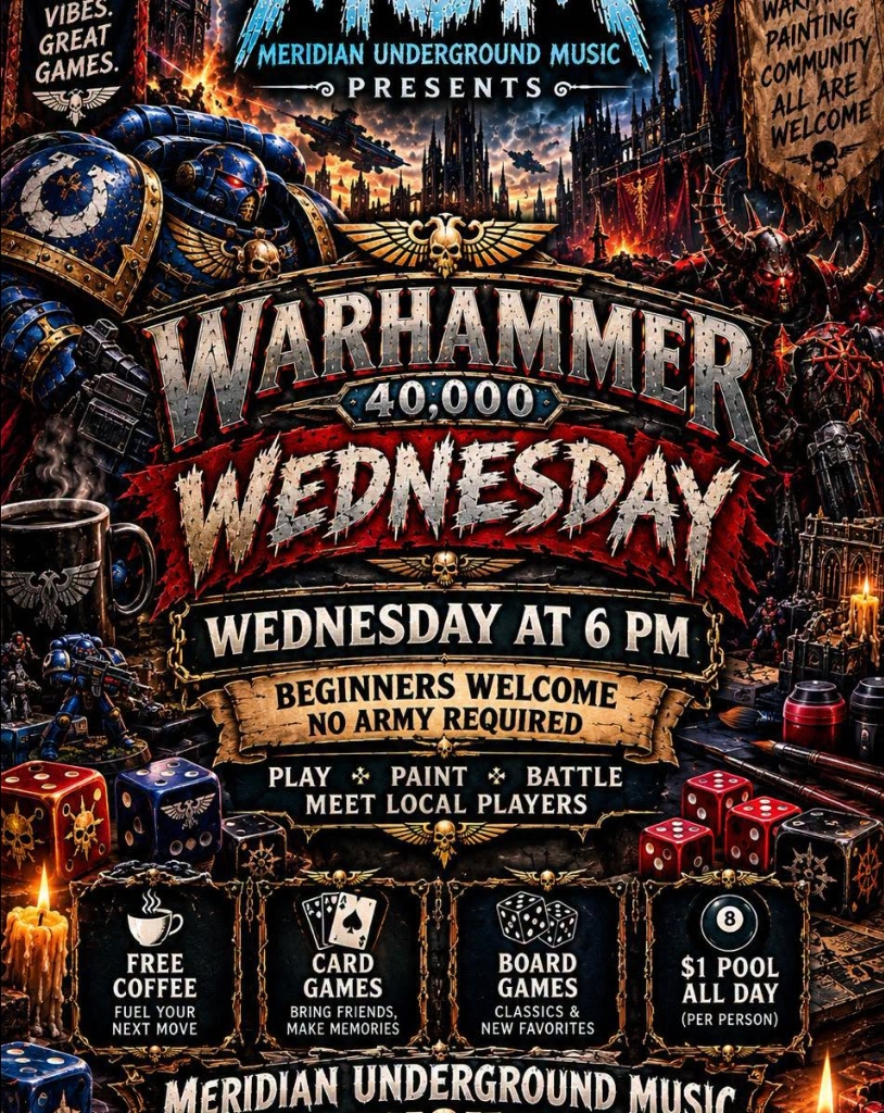 Warhammer 40,000 Wednesday at MUM